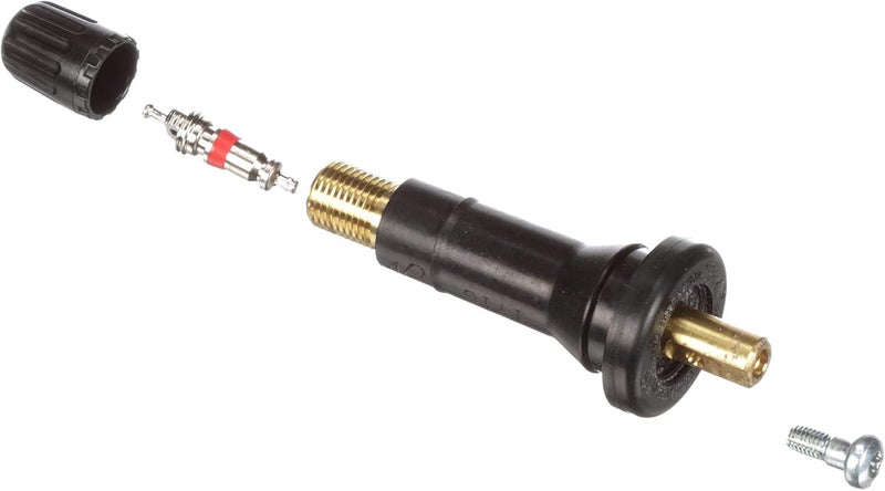 Schrader TPMS Solutions مجموعة خدمة Schrader 20018 TPMS تناسب فورد Snap-In، وحدة واحدة، سوداء - Image 2
